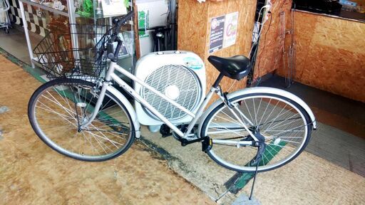 あさひ アフィッシュ27インチ変速なしシティサイクル自転車