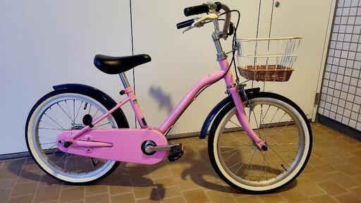 子供用自転車 18インチ ピンク