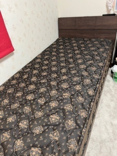 家具 ベッド シングルベッド