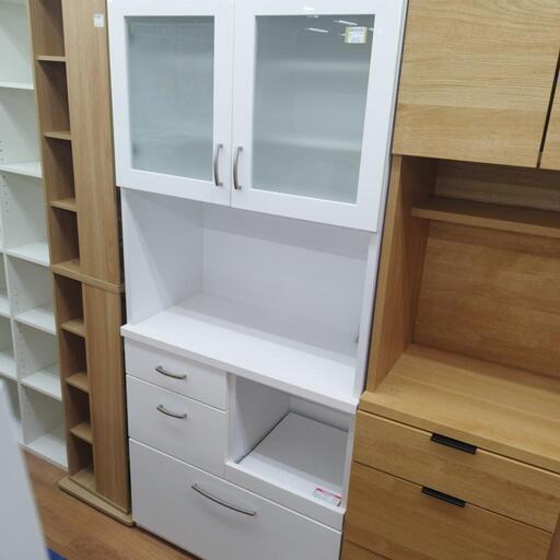 レンジボード　ホワイト　家具 収納家具