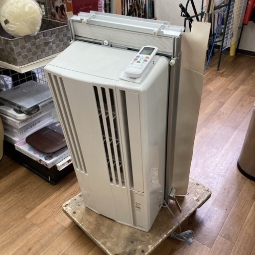 S352 ⭐ CORONA 窓用エアコン（1.6KW 4－7畳用）22年製 CW-F1622R ⭐動作確認済 ⭐クリーニング済