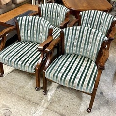 札幌市内配送可 ダイニングテーブル/柏木工 ダイニングチェア/三越家具 