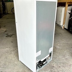 札幌市内配送可 美品 21年製 Haier ハイアール 130L 2ドア冷蔵庫 JR-N130A 右開き