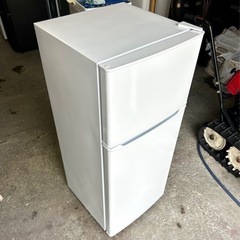 札幌市内配送可 美品 21年製 Haier ハイアール 130L 2ドア冷蔵庫 JR-N130A 右開き