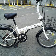 ♪ジモティー特価♪ 訳ありメーカーアウトレット ホワイトタイヤ・6段