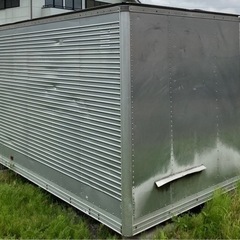 アルミ製コンテナ　お譲りします。