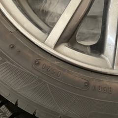 夏タイヤアルミ付き