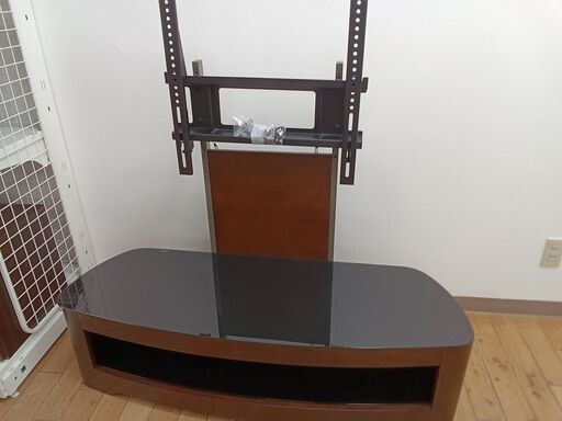 ★ジモティ割あり★  テレビスタンド  H123×D46.5×W121.9 クリーニング済み TK2552\t\t\t\t\t\t\t