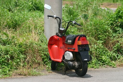 埼玉発174】HONDA スカッシュ(AB11) キャンプ場での買い物、移動用に超便利です　ハンドルたためます 埼玉発174】HONDA スカッシュ(AB11) キャンプ場での買い物、移動用に超便利