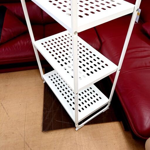 7/15IKEA/イケア スチールシェルフ MULIG スチールラック 棚 ① IKEA