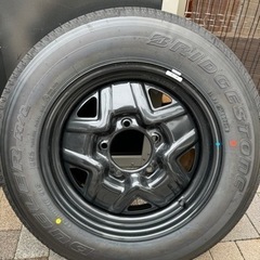 断捨離【新車外し】ジムニー JB64 純正ホイール＆タイヤ5本セット