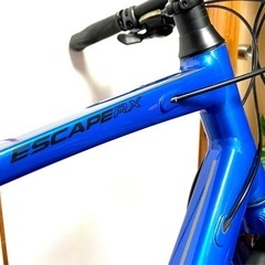 [受付終了]致しました。Giant Escape RX クロスバイク 軽量アルミボディ•3X9 27段変速式•700X28C採用、