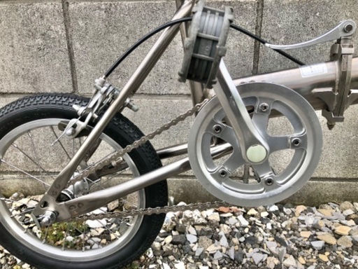 超希少・美品】パナソニックトレンクル7500 B-PEMT23 チタンフレーム折り畳み自転車 (kitarou)  大阪の折りたたみ自転車の中古あげます・譲ります｜ジモティーで不用品の処分