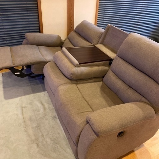 取引中（値下げ） 3人掛けソファ