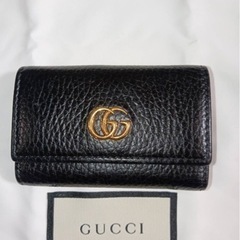 GUCCI6連キーケース(黒