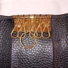 GUCCI6連キーケース(黒