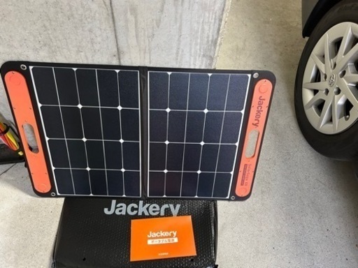 未使用　災害時の備えに‼️Jackeryソーラーパネル60