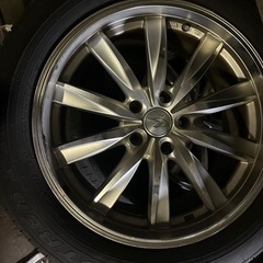 225/60R18 ハリアー等タイヤホイールセット21年