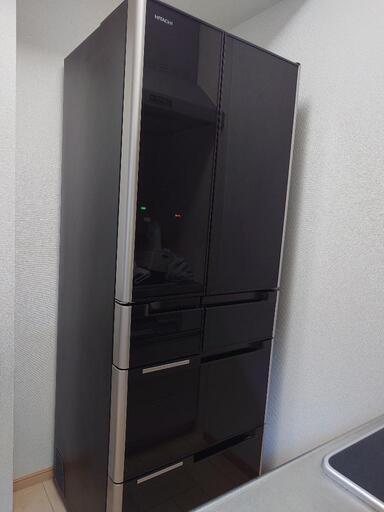 日立 6ドア 冷蔵庫　R-G4800D 2014年製