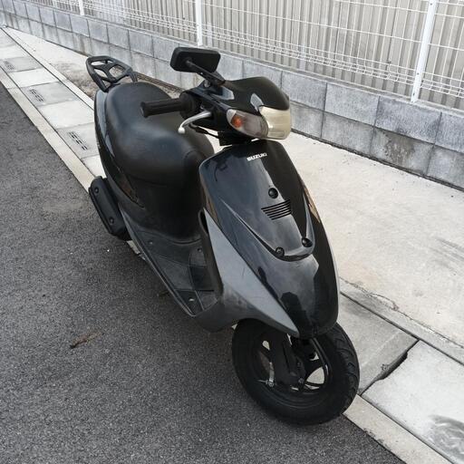 レッツ2 CA1PA希少コンビブレーキ車　メットイン照明付き
