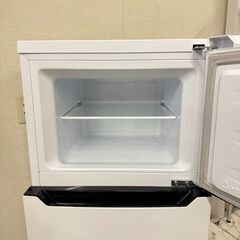  18764  Hisense 一人暮らし2D冷蔵庫 2018年製 120L ◆大阪市内・東大阪市他 6,000円以上ご購入で無料配達いたします！◆ ※京都・高槻・枚方方面◆神戸・西宮・尼崎方面◆生駒方面、大阪南部方面　それぞれ条件付き無料配送あり！            