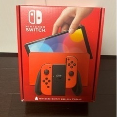 新品同様】任天堂Switchマリオレッド有機ELモデルバッテリー強化版➁