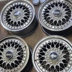 決まりました】中古アルミホイール BBS RS044 15インチ 4本セット