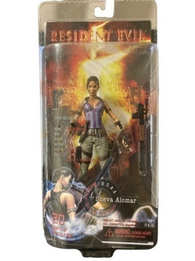 未使用 NECA Capcom Resident Evil Sheva Alomar フィギュア バイオハザード