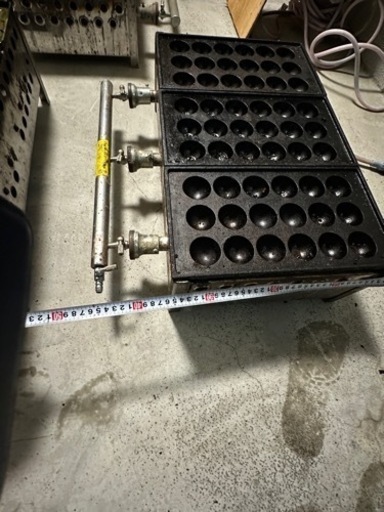 たこ焼き道具一式鉄小玉4センチ4.5センチ