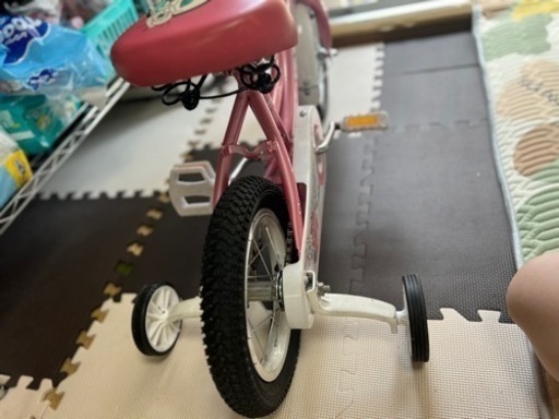 美品　子供自転車補助輪付12インチ　南馬込より