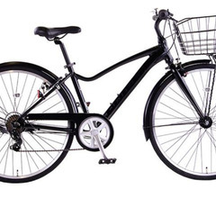 自転車26インチ　ロイローB マットブラック