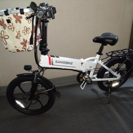 【引取り専用】美品20インチ折りたたみ電動アシスト自転車