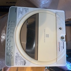 東芝 2017年製 全自動洗濯機 6.0kg【AW-6G5】