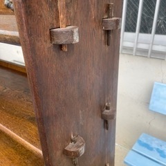 楔のオープンラック　古道具　アンティーク　昭和レトロ