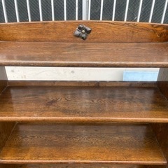 楔のオープンラック　古道具　アンティーク　昭和レトロ