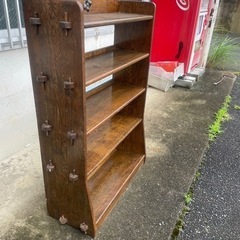 楔のオープンラック　古道具　アンティーク　昭和レトロ