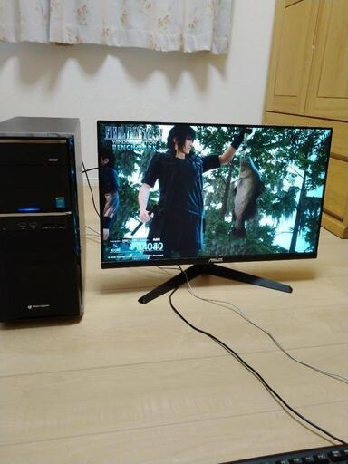 ゲーミングパソコン　i7-4790/16G/SSD256G/GTX1070-8G