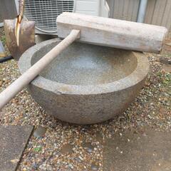 杵と臼　餅つきセット