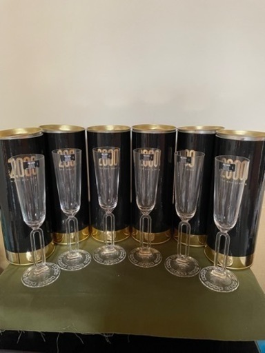 RIEDEL シャンパングラス2000  ミレニアム限定品　6客セット
