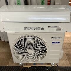 K05436　パナソニック　2018年製　中古エアコン　主に8畳用　冷房能力　2.5KW ／ 暖房能力　2.8KW