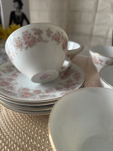 【OldNoritake】 カップ＆ソーサー1客廃盤品 50s ~ 70s