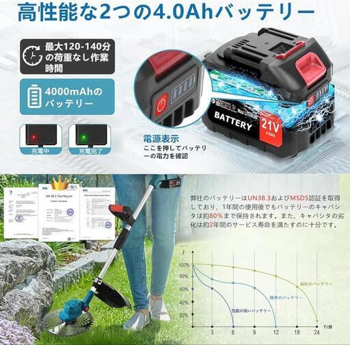 充電式草刈機 コードレス」の人気商品一覧 | 安い商品を通販サイトから