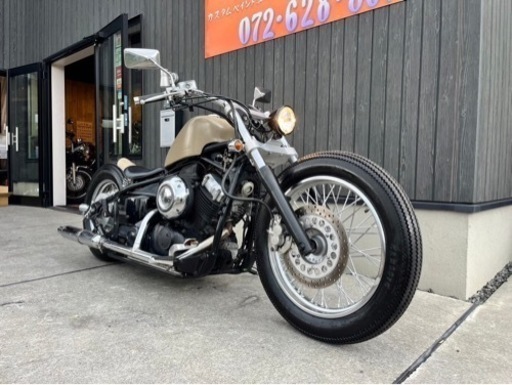 ★70万円　ドラッグスター400 フルカスタム！セル1 実動車　ヤマハ　ドラッグスター　ドラスタ ☆70万円 ドラッグスター400 フルカスタム セル1 実働車 ヤマハ