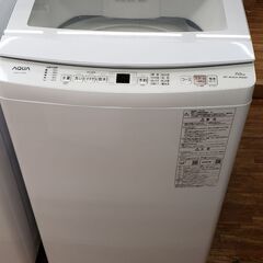 AQUA 2023年製 7.0㎏全自動洗濯機 AQW-S7N(W)