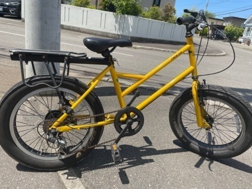 お話中　自転車 ファットバイク