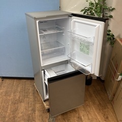 S118 ⭐ AQUA 2ドア冷蔵庫（126L 右開き）22年製 AQR-J13M ⭐ 動作確認済 ⭐ クリーニング済