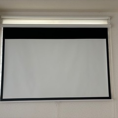 中古】プロジェクター スクリーン 72インチ16:9