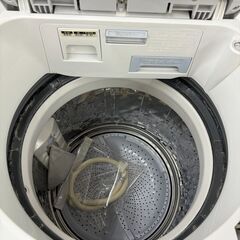 ☆ジモティー割引有り☆SHARP/8kg洗濯機/ES-TX8C-W/2019年製