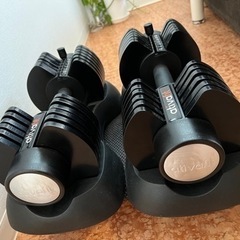 トレーニングベンチ&可変式ダンベル20kg×2