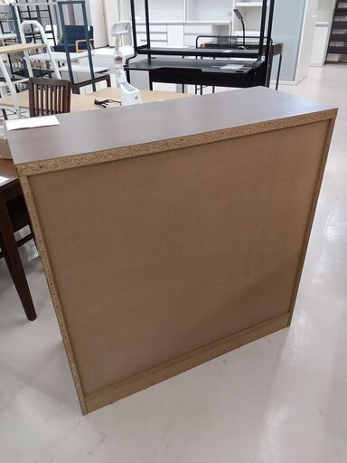 ★ジモティ割あり★  整理タンス ブラウン W98×D40×H99 クリーニング済み TC3856 リユースのサカイ栃木店☆ジモティ割あり☆ 本棚 ブラウン W90×D29.5